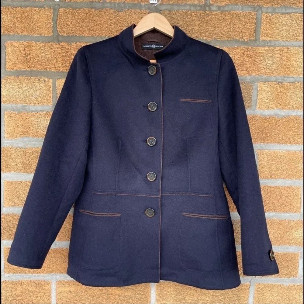 Roberto Quaglia cashgora blend jacket 42/M